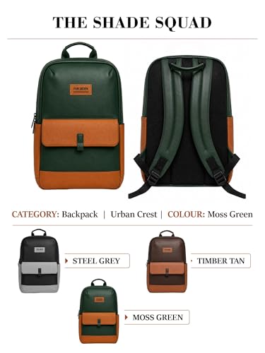 Image of FUR JADEN Anti Theft Number Lock Backpack Bag with 15.6 Inch Laptop Compartment, USB Charging Port & Organizer Pocket for Men Women Boys Girls