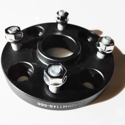 Entretoise de roue 4x114.3 forgee en aluminium pour elargissement des voies de voiture