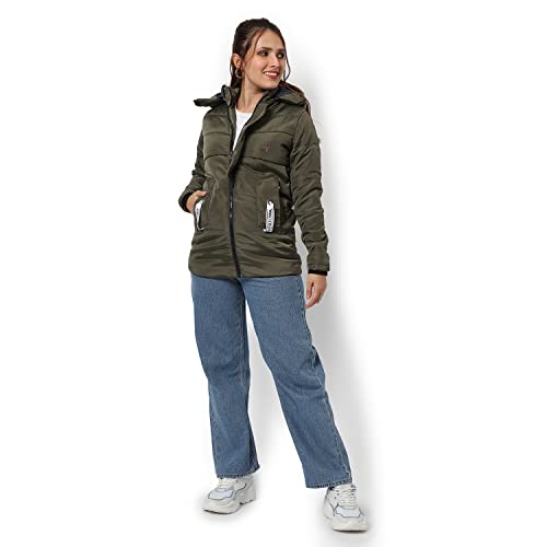 Image of PINACOLADA Women Side Designed Zip Opener Jacket
