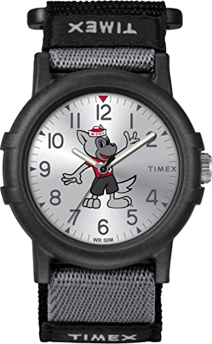 Image of Timex Unisex Collegiate Recruit 38mm Watch - Tennessee Volunteers with Black Fabric Strap