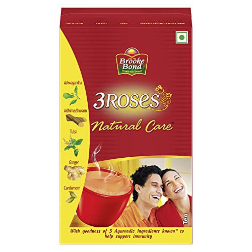 3 Roses Natural Care Tea|| with 5 Ayurvedic Ingredients|| 500 g