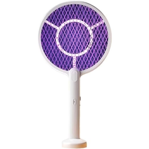 Destructeur d'insectes électrique rechargeable doté d'une lampe d'attraction UV - 3