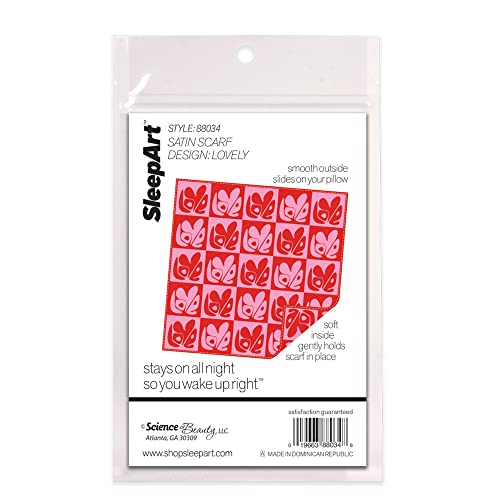 Stay On Satin Large Square Scarf for Sleep Hair Protection for Women - Assorted Colors and Patterns3