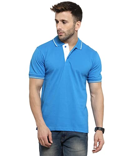 Image of Scott International Men's Regular Fit Half Sleeve Organic Cotton Polo T-Shirt