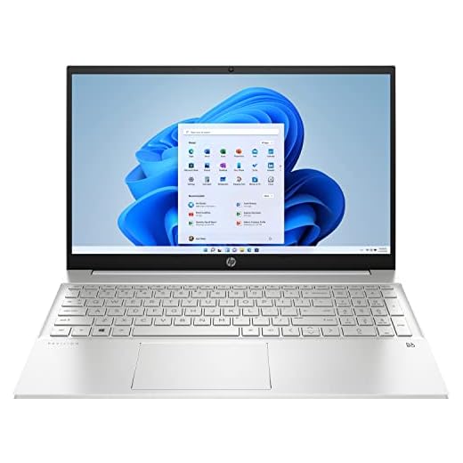 HP Newest Pavilion Laptop, 15.6" Full HD Touchscreen, AMD Ryzen 7 5825U Processor, 16GB RAM, 1TB SSD, Backlit Keyboard, Wi-Fi 6, HDMI, Bluetooth, Windows 11 Home, Silver