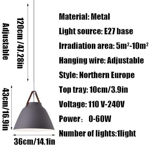 Suspension à vis E27 industrielle pour plafond de bar moderne - 7