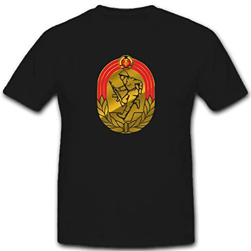 T-shirt de sport militaire NVA Orden #5711 noir XXX-Large pour éviter les frottements
