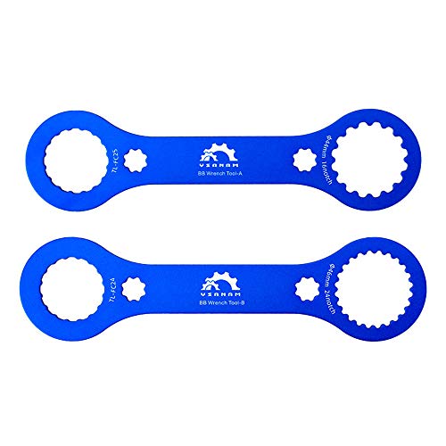 BB Wrench Tool, Romacci Chave inglesa BB DUB para bicicleta Chave multifuncional para suporte inferi