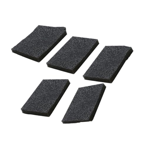 POPETPOP 5 Piezas Unidades Esponjas Limpieza Cocina Esponja Mágica Nano Carborundum Desincrustante para Hogar y Cocina Color Negro