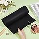 BENECREAT 3m X 30cm Filzstoff Rollen, 1mm Dicker Schwarz Polyester Filzunterlage Zuschneiden Dekoration Filzmatte zum Basteln, Quilten Nähen, Kleider