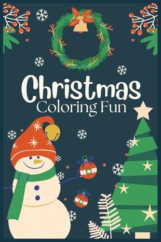 Christmas Coloring Fun: 70 Color-Sign and Share Your Holiday Art | Stocking Stuffer Coloring Book Under $5 | Display Ready Borders on Every Page | Perfect for All Ages! (Kids Holiday Books) image 2
