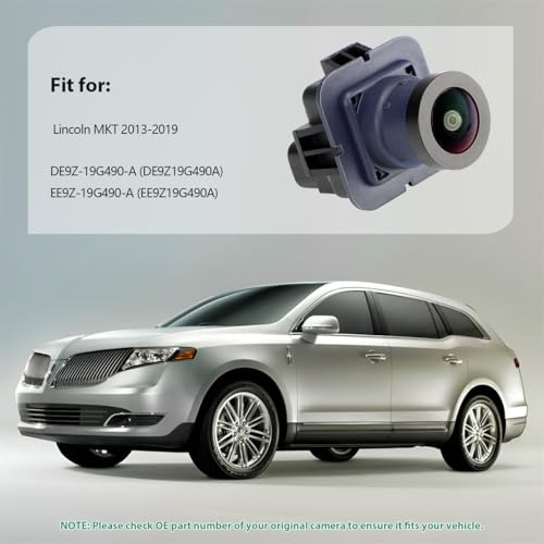 Image of EE9Z-19G490-A Backup Rear Camera Replacement for Lincoln MKT 2013-2019, OE Cam Replaces EE9Z-19G490-A DE9Z-19G490-A DE9Z19G490A EE9Z19G490A by GreenYi