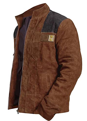 Image of Men's Black Leather Brando Style Retro Rider Biker Jacket - Lambskin Leather with Notch Lapel Red Stripes