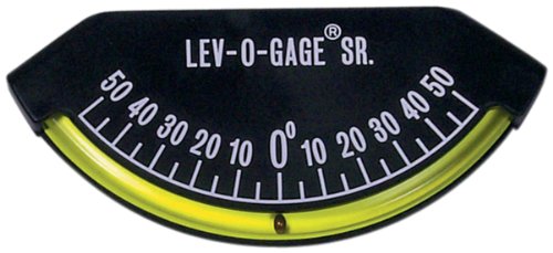 Sun Company Lev-o-gage Sr. Inclinometer and Tilt Gauge | Level for Trailer or