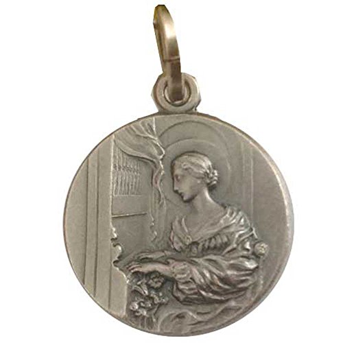 Médaille Saint Cécile argent protectrice contre le trac des artistes