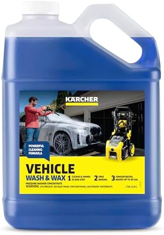 Kärcher Lavagem e cera de veículos, detergente para lavadora de p...