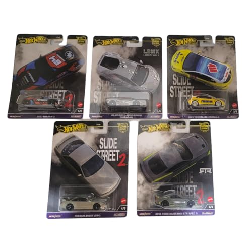 Hot Wheels 5-Pack Car Culture Slide Street 2 1:64 miniatura 7