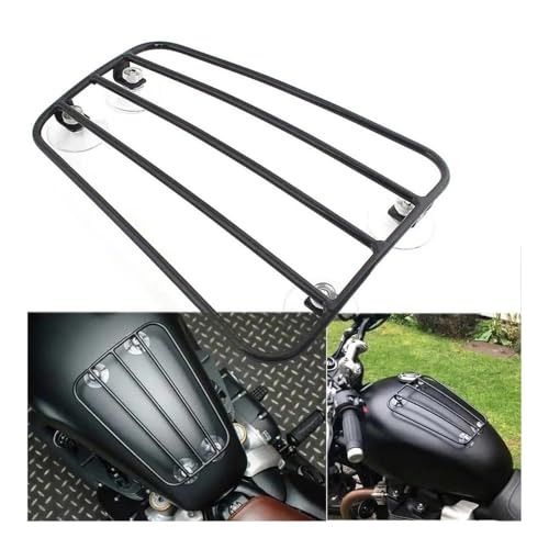 Porte-bagages aérodynamique pour moto Thruxton et Interceptor 650