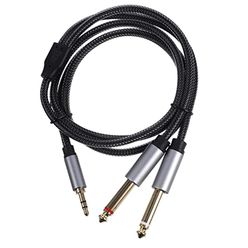 Cable divisor de audio estéreo Uonlytech con conector doble para sistemas de sonido y altavoces 3