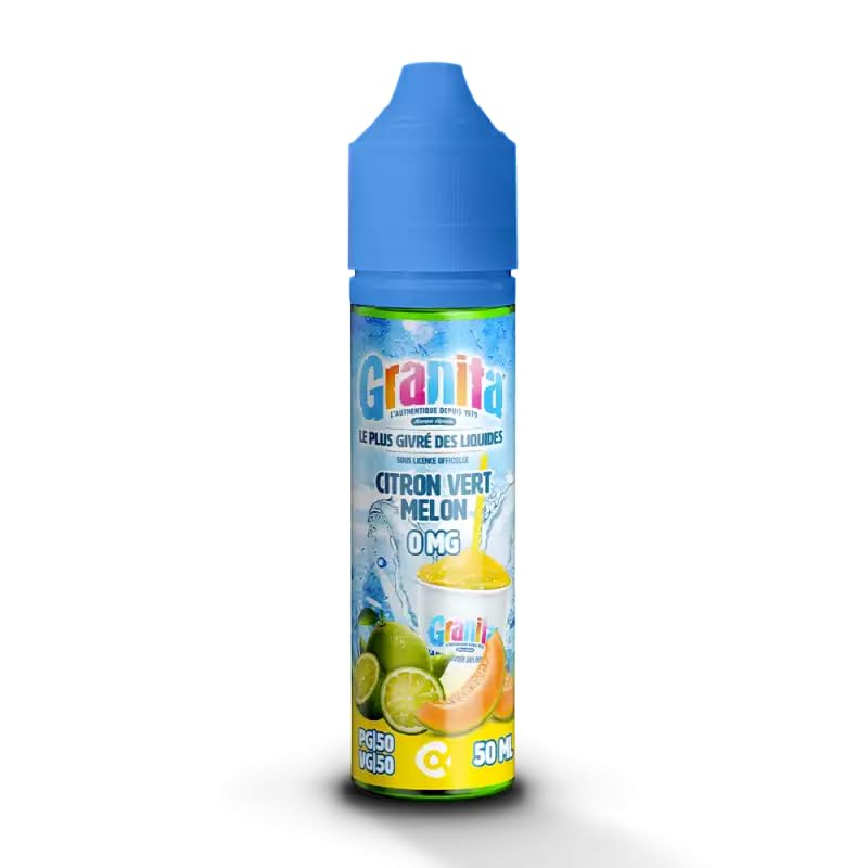 Granita Citron Vert Melon Alfaliquid - Sans Tabac - Sans nicotine.