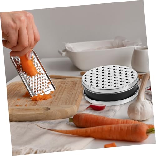 Set de ralladores de acero inoxidable con contenedor plástico miniatura 5