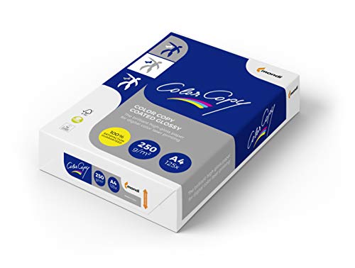 Risma carta Color Copy Glossy A4 gr.250, scatola