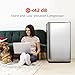 Upright Freezer with Reversible Single Door, 3.5 Cubic Feet Stainless Steel Compact Freezer, Silver Adjustable Thermostat Removable Shelves Mini Freezer, Applicable to Home, Kitchen, Office