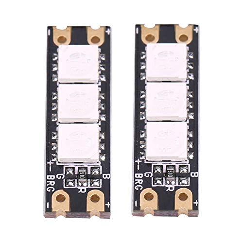 Semme RC LED Light Board, Quadcopter Accessory, Red & Green LED Strip Light for FPV Drone, Night Flight, Ages 12+