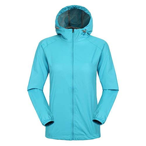 Chaqueta softshell mujer impermeable transpirable con capucha y secado rápido para deporte