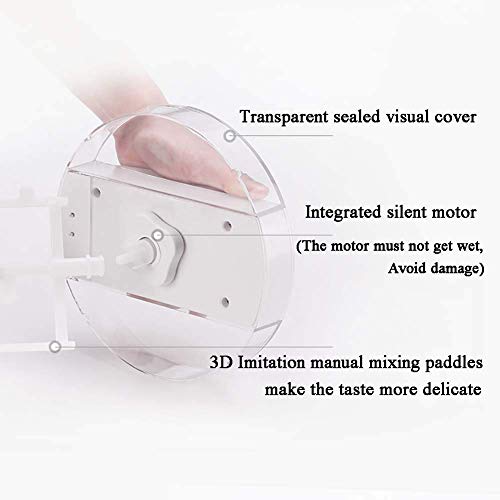 YYAI-HHJU Elektrische Eismaschine Rezepte,Heimeismaschine Maschine,Sorbet Gefrorene Maschine – Bild 3