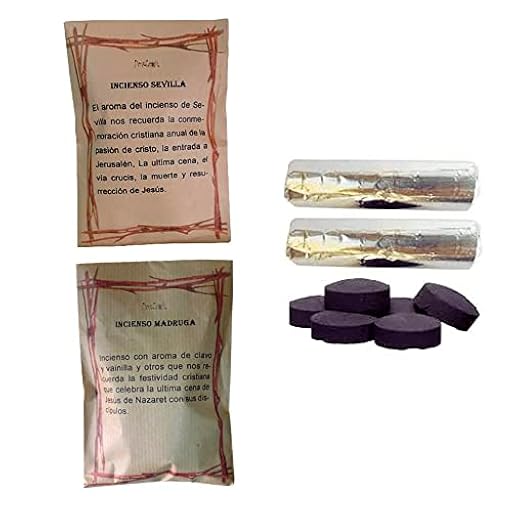 Incienso auténtico Semana Santa Sevilla y Madrugá más 20 Pastillas de carbón Hecho a Mano en España | Ya disponible en tu tienda friki favorita! En mundofriki.es! Incienso auténtico Semana Santa Sevilla y Madrugá más 20 Pastillas de carbón Hecho a Mano en España | Ya disponible en tu tienda friki favorita! En mundofriki.es!