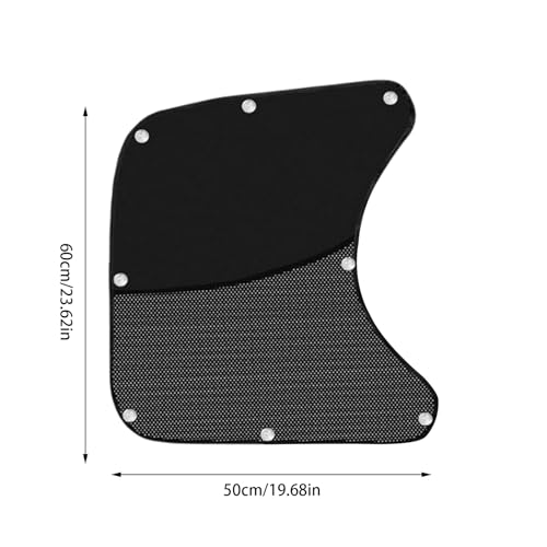 Persianas solares para ventanas de coche pack de 2 sombra para asientos con ventosas 6