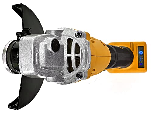 21V Cordless Angle Grinder Electric Angle Grinder For Cutting And Grinding With 3.0Ah Battery & Fast Charger,Yellow #TOP5