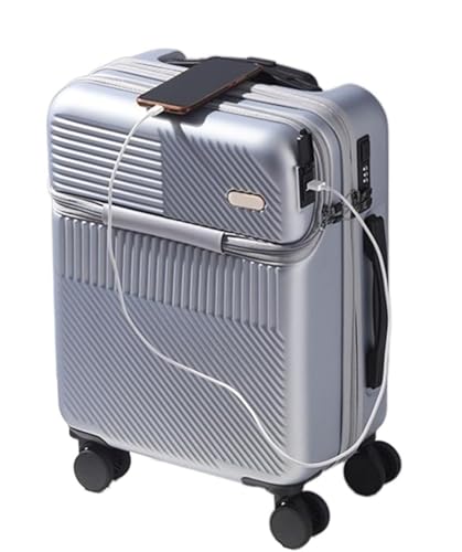 Luggage Travel Gear Suitcases with USB Charging Port TSA Combination Lock Universal Wheel Luggage Suitcases(Green,28in)