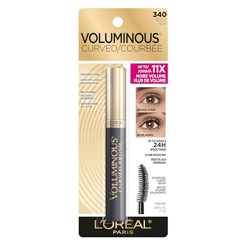 LOreal Paris Makeup Voluminous Original Curved Brush Mascara
