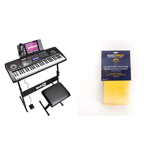 低価格で大人気の 本格的な音域 フルセット 電子キーボード 初心者セット 61鍵盤 鍵盤楽器 Labelians Fr