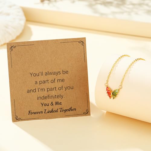 Butterfly Birthstone Necklace for Women Gold Dainty Butterfly Necklace for Mother Daughter/Sister/Grandmother Granddaughter/Friends/Bestie Birthstone Jewelry Gift2