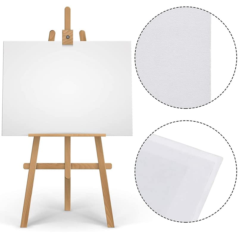 Rollo De Lona De Lino con acabado blanco impecable para proyectos de pintura 2