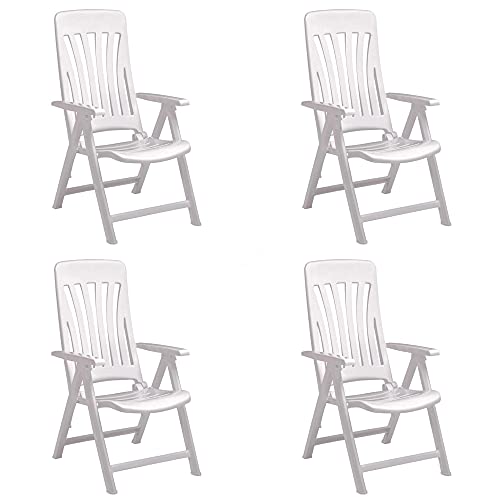 Resol Blanes Set 4 Fauteuils de Jardin. Recliners 5 Position, avec Haut Dossier et accoudoirs |...