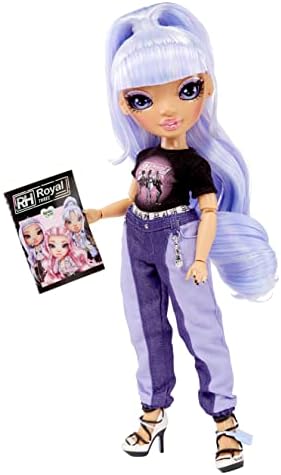 Rainbow High Rainbow Vision Royal Three K-pop Fashion Doll - TESSA PARK - Includes 2 Designer Outfits to Mix & Match with Microphone Headset & Band Merch Playset - Great for Kids Ages 6+ Years Old