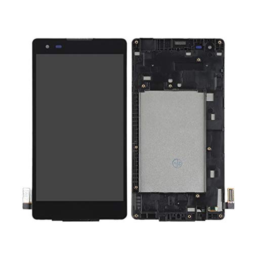ePartSolution LCD Display Touch Screen Digitizer + Frame Assembly Replacement for LG Tribute HD LS676 F740 K200 USA (Black)