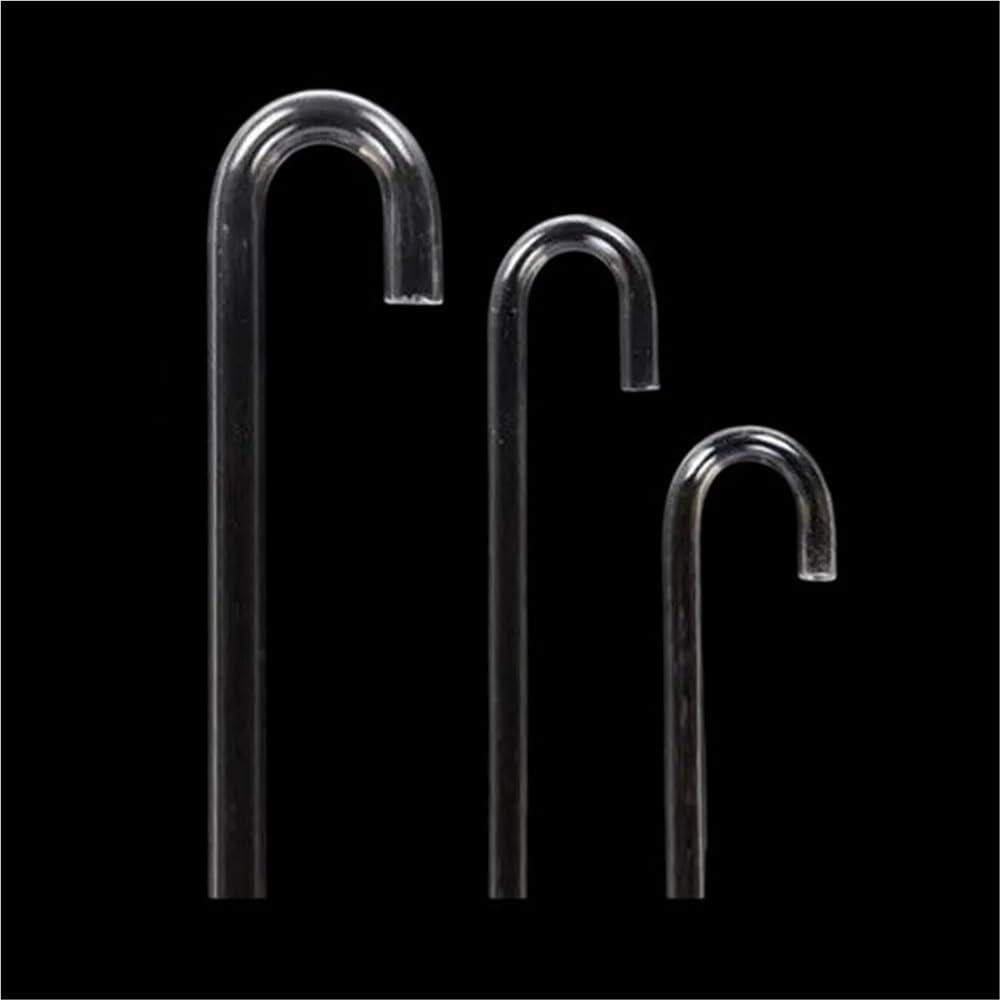 Tubes d'aquarium Tuyau rigide en U, diamètre 8-12 mm, tuyau acrylique for aquarium, longueur 15 cm 19, transparent for le pompage du réservoir, 1 pièce(19cm*12mm)