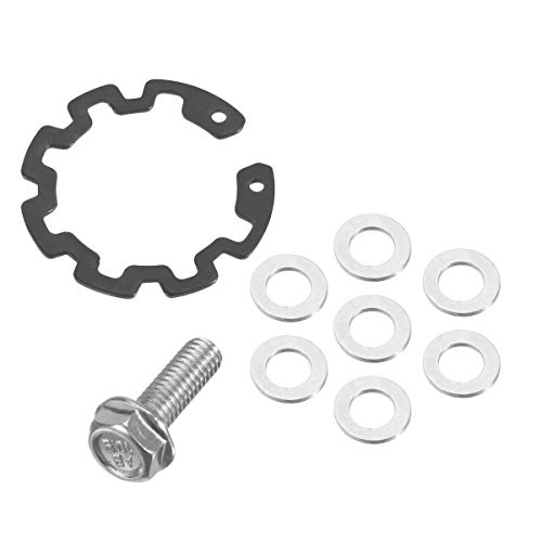 AUTEX AC A/C Compressor Clutch Assembly Kit 55111400AA Compatible with Liberty 2006 2007 2008 3.7L V6 Compatible with Nitro 2007 2008 3.7L V6 (Not Fits R/T Model)