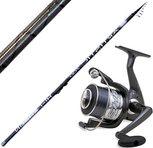 ARTISTICA POWER BOLO Canna realizzata in carbonio alto modulo con con elementi rinforzati da spirali di carbonio con procedimento “X-Winding”. Estremamente leggera e maneggevole, si presenta con una cosmetica aggressiva ed accattivante; dispone di azione rapida di punta“Powerful Action” e può essere impiegata anche con lenze capillari grazie alla grande sensibilità di cui dispone. Lunghezza 8 metri 8 sezioni telescopiche Azione 5-25 Grammi Ingombro 128 cm Peso 428 gr