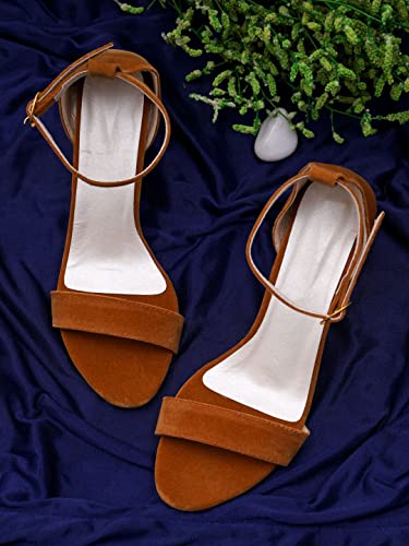 Image of VAGON Women Vj1276 Faux Leather Ankle Strap