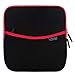 Price comparison product image Lacdo Shockproof External USB CD DVD Writer Blu-Ray & External Hard Drive Neoprene Protective Storage Carrying Sleeve Case Pouch Bag With Extra Storage Pocket for Apple MD564ZM/A USB 2.0 SuperDrive / Apple Magic Trackpad / SAMSUNG SE-208GB SE-208DB SE-218GN SE-218CB / LG GP50NB40 GP60NS50 / ASUS External DVD Drives (Red)