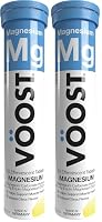 VÖOST Magnesium Natural Citrus Effervescent Tablets 40 Pack