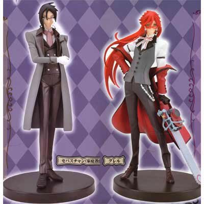 黒執事　エクストラフィギュアVol.2 セット Amazon | SEGA 黒執事 EXフィギュア Vol.2 全2種セット