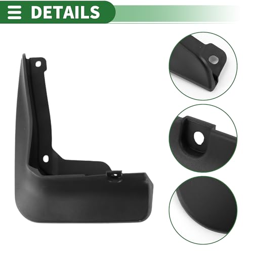 Image of Motoforti Mud Flaps Splash Guards Mud Guards for Lincoln ZEPHYR 2022-2023 W /Mount Accessories