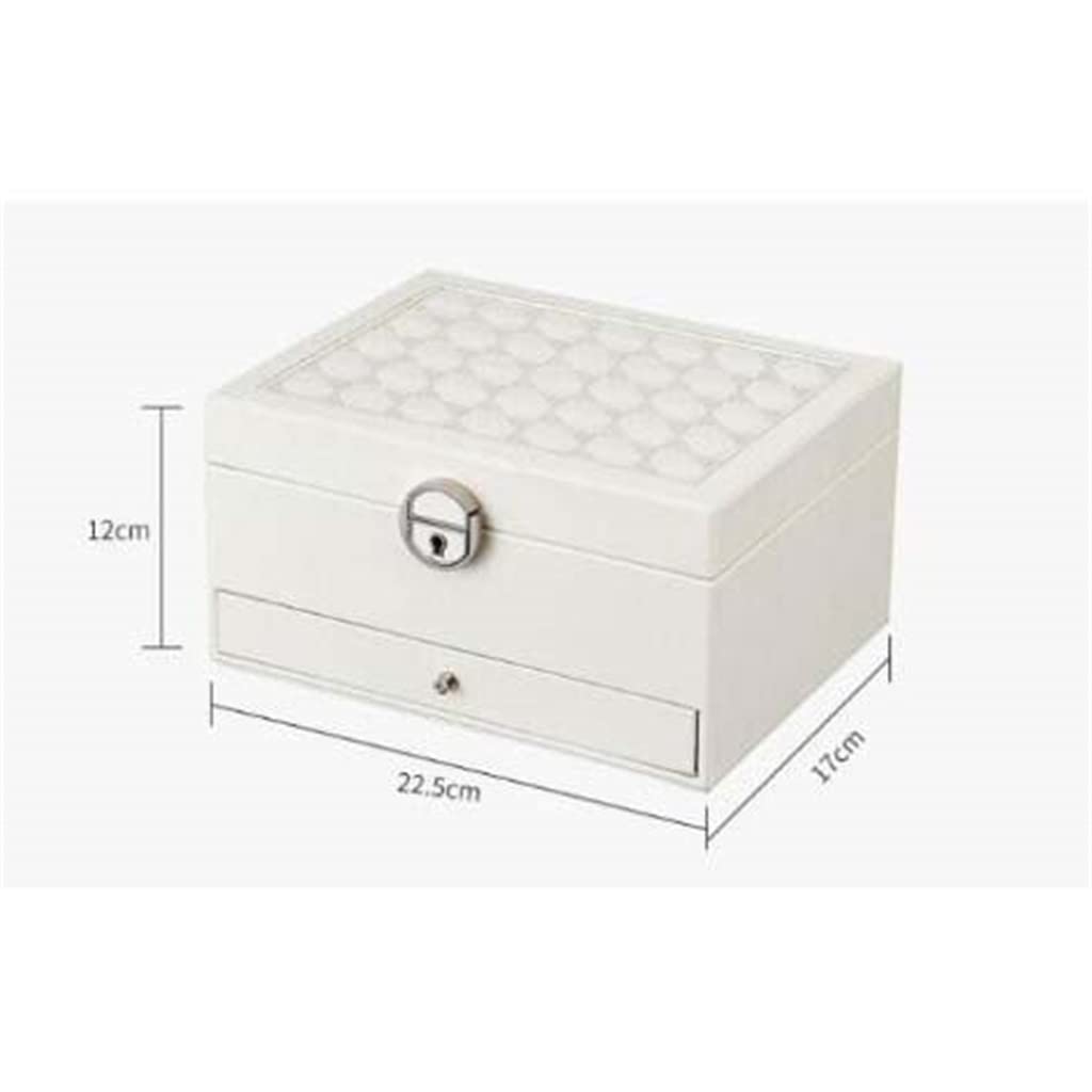 Multi Function Storage Box Leather Jewelry Organizer Multi Layer Jewelry Display
